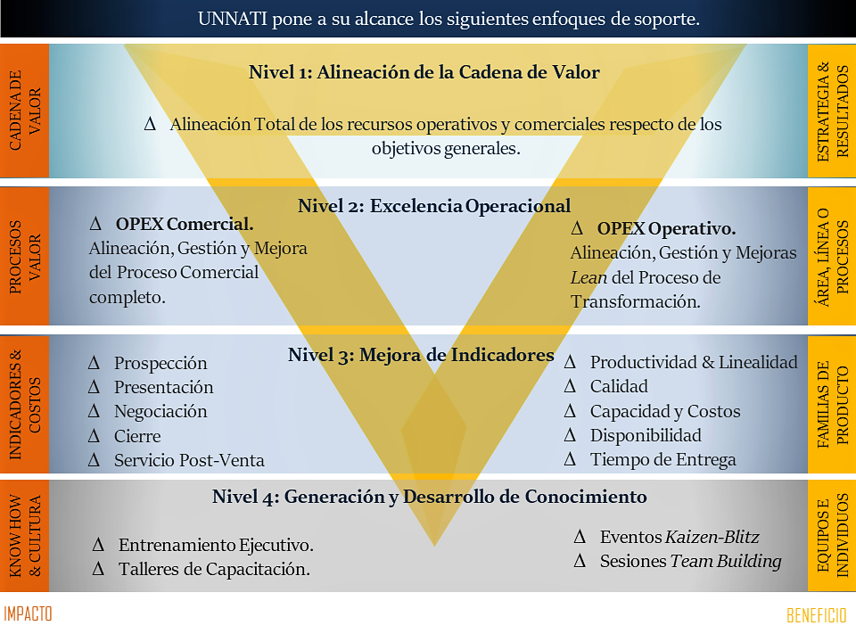 Piramide Niveles de Soporte